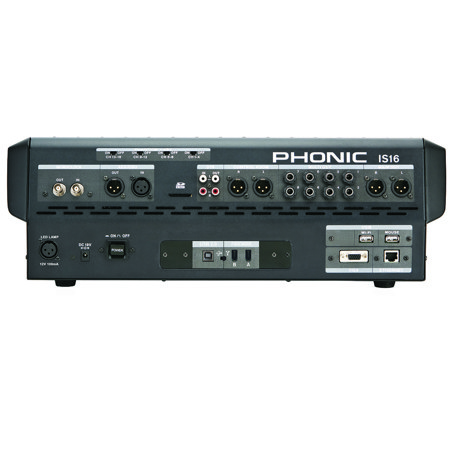 Phonic IS16 16-Input 8-Bus Digital Mixing Console