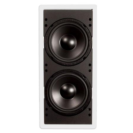 IW200 Dual 8" In-Wall Subwoofer Kit with Back Box