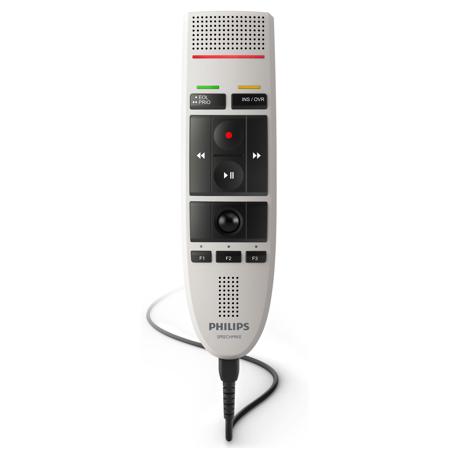 Philips SpeechMike Dictation USB Microphone, Push-Button