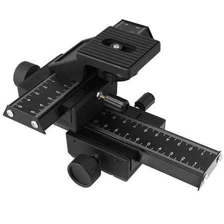 Phottix 4-Way Macro Focus Rail Slider for SLR Came