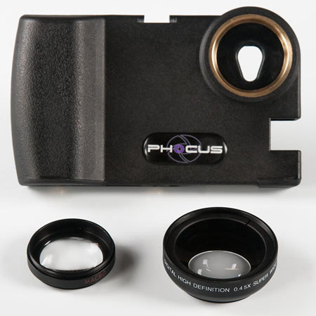Phocus Two Lens Bundle with Accent Case for iPhone 5