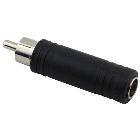 Pig Hog 1/4" Female to RCA Male Mono Adapter
