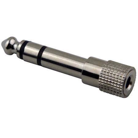 Pig Hog 3.5mm Female to 1/4" Male Stereo Adapter