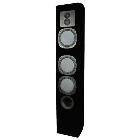 Phase Technology PC9.5 4-Way Bookshelf Speaker, Black