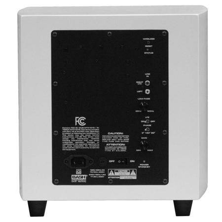 Phase Technology PC-SUB WL 10" Wireless Subwoofer, White