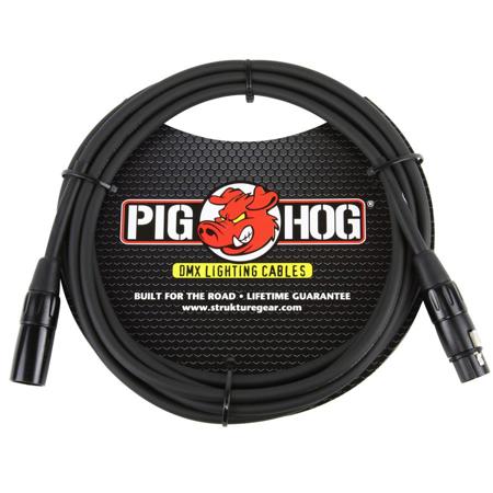Pig Hog 10' 3-Pin XLR DMX Lighting Cable