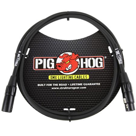 Pig Hog 5' 3-Pin XLR DMX Lighting Cable