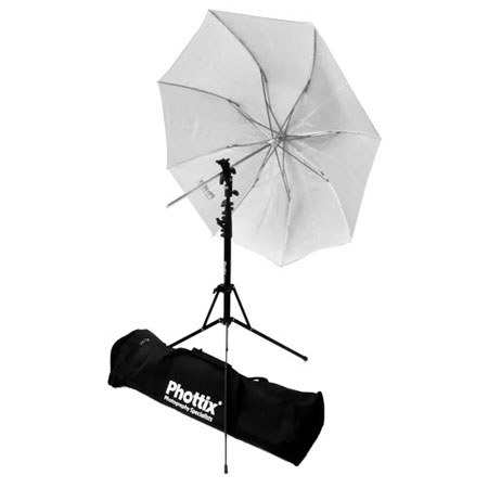 Phottix Portable Light Stand / Umbrella Combo