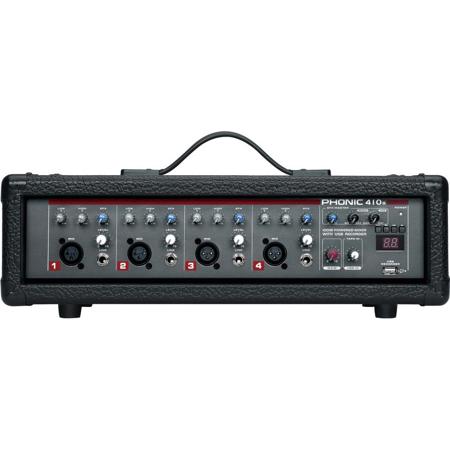 Phonic Powerpod 410R 100W Powered Mixer with Variable Delay