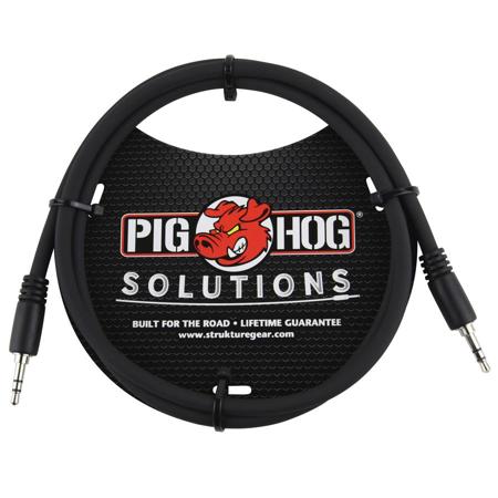 Pig Hog 3' 3.5mm TRS to 3.5mm TRS Cable