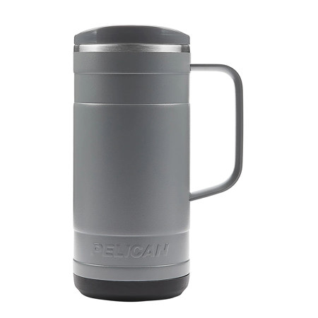 Pelican Hydration Ridge 18 oz Recycled Double Wall Stainless Steel Mug Graphite