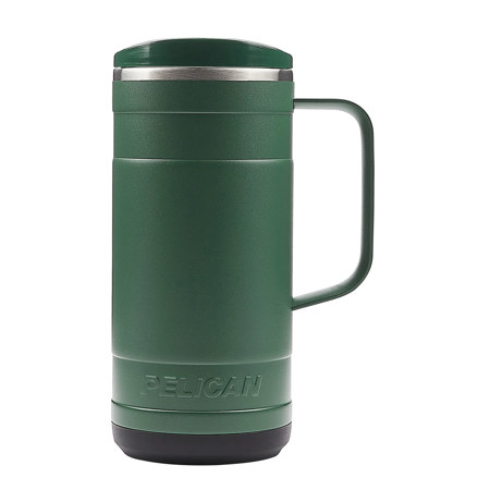 Pelican Hydration Ridge 18 oz Recycled Double Wall Stainless Steel Mug Hunter