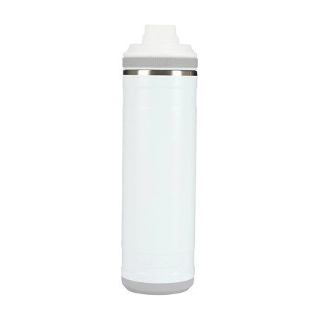 Pelican Hydration Pacific Chug 26 oz Double Wall Stainless Steel Water Bottle Bright White