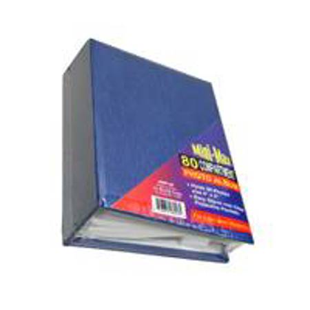 Adorama Mini-max Family Photo Album, Holds 80 4x6" Photos, 1 Per Page