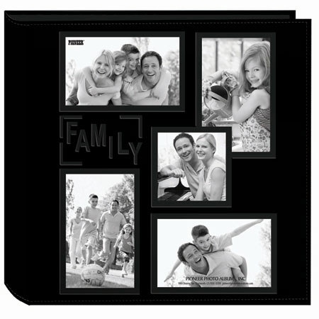 Pioneer 5COL240FM 4 x 6 in Photo Album, 240 Photo,Black