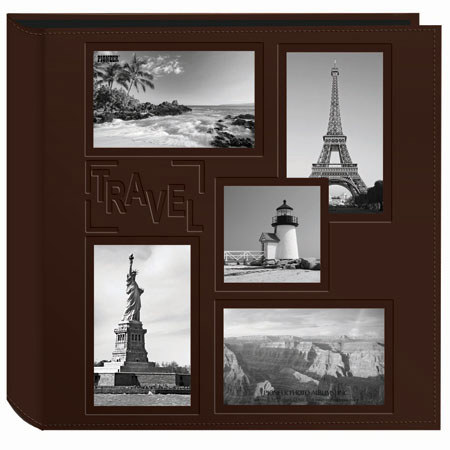 Pioneer 5COL240TR 4 x 6 in Photo Album,240 Photo,Brown