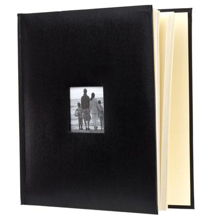Adorama Photo Album, Leatherette Collection, Holds 500 4x6 Photos, 5 Per  Page. Black