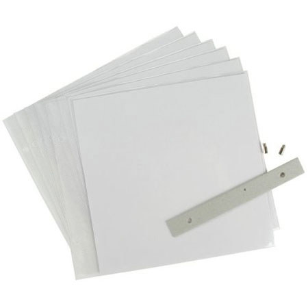 MBI Refill 8x8 Scrapbook, Post Bound 6 Topload Sheets #899078