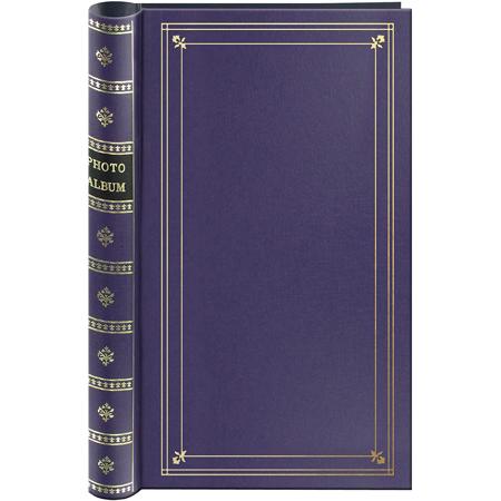 Pioneer Spiral Bound Le Memo Pocket Photo Album, Holds 300 4x6" Photos, Bay Blue