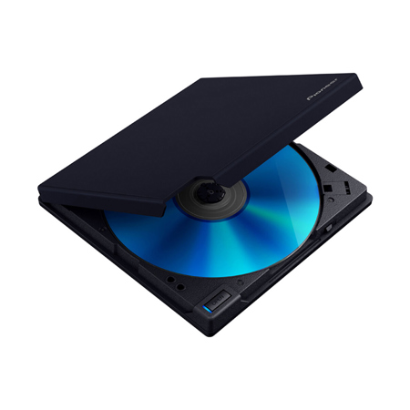 Pioneer BDR-XD08UMB-S USB 3.2 Gen1 Slim Portable Blu-Ray BD