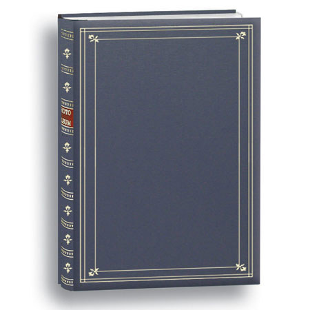 Pioneer Post Bound Photo Album with Covers, Holds 200 4x6" Photos, Bay Blue