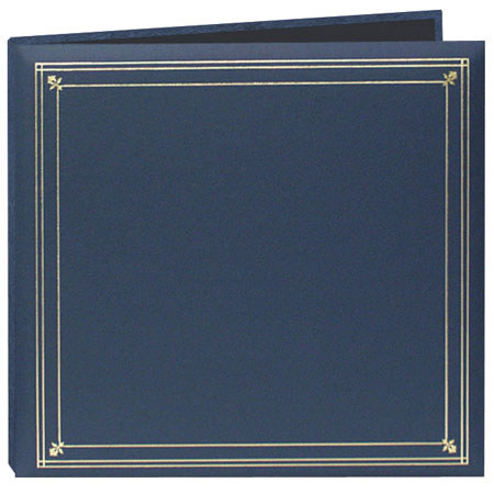 Pioneer Full Size Post Style Album, Holds 204 4x6" Photos 6 Per Page, Bay Blue
