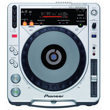 Pioneer CDJ-800MK2 Professional CD/MP3 Turntable