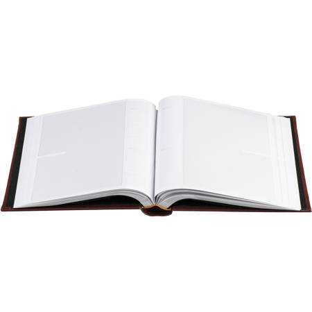Pioneer CLB246 BROWN Sewn Leather Photo Album, 4x6-200