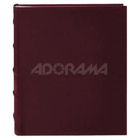 Pioneer CLB246 BURGUNDY Sewn Leather Album, 4x6-200