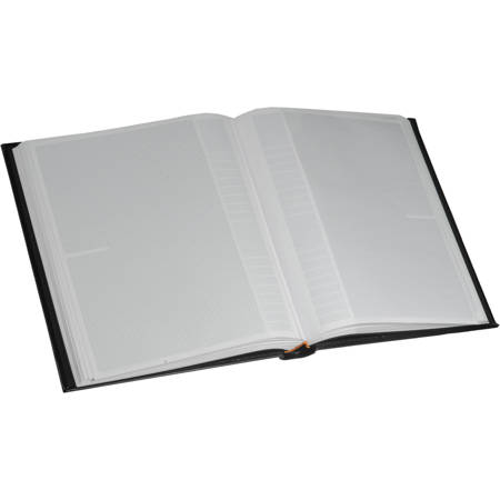 Pioneer Sewn Bonded Leather BookBound Photo Album, Holds 200 5x7" Photos, Black