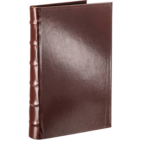 Pioneer Photo Album CLB-346 Sewn Bonded Leather BookBound Bi-Directional Photo Album, Holds 300 4x6" Photos, 3 Per Page, Color: Brown