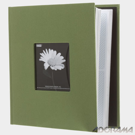 Pioneer Natural Color Photo Album 4x6 Herbal Sage Green