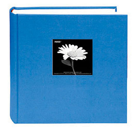 Pioneer Fabric Frame Bi-Directional Photo Album, 200 5x7 Photos, Sky Blue  DA257CBF/SB