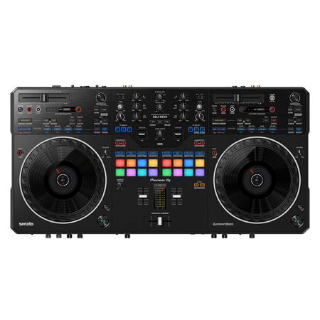 Pioneer Electronics DDJ-REV5 Scratch-Style 2-Channel Performance DJ Controller, Black