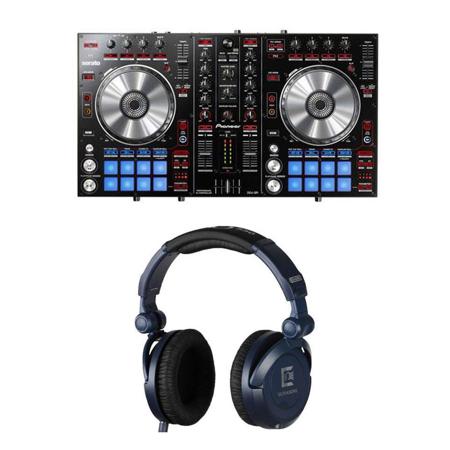 Pioneer DDJ-SR 2-Channel Performance DJ Controller W/Ultrasone PRO550 Headphones