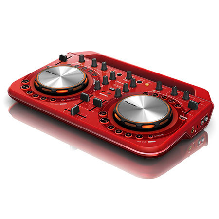 Pioneer DDJ-WEGO2 DJ Controller, Red - Adorama Pioneer DDJ-WEGO2 DJ Controller, Red - Adorama