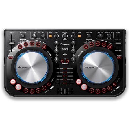 Pioneer DDJ-WeGO Compact DJ Controller, Black