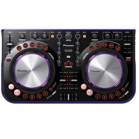 Pioneer DDJ-WeGO Compact DJ Controller, Violet