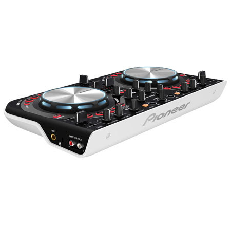 Pioneer DDJ-WeGO Compact DJ Controller, White