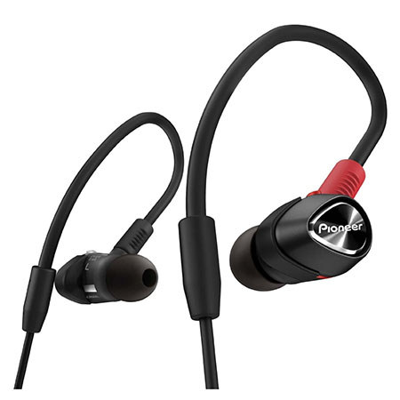 Pioneer Professional DJE-1500 In-Ear Headphones, Black