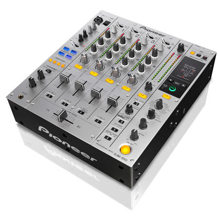 Pioneer DJM-850 4-CH DJ Mixer, Sil, Bundle w/2 CDJ-850-K Players, HDJ-1500 Hdphn