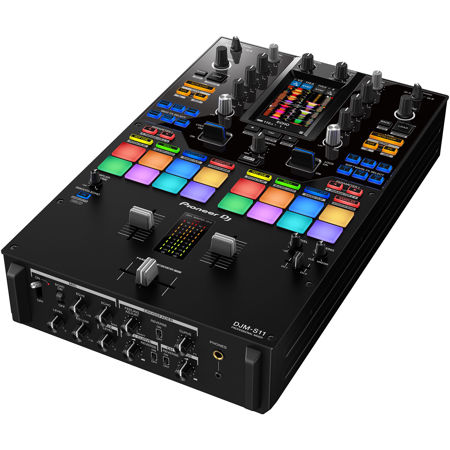 Pioneer Electronics DJM-S11 2-Channel Professional Scratch Style DJ Mixer, Black