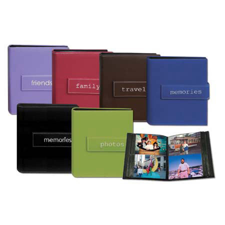 Pioneer EXP246 Expressions Bound Mini Album, Holds 200 4x6" 2 per page