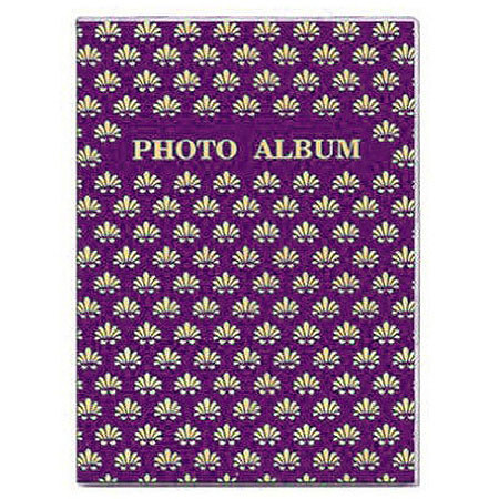 Pioneer Flexible Cover Series Bound Photo Album - Holds 36 4x6" photos -Purple