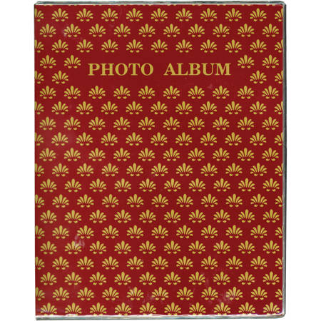 Pioneer Flexible Cover Bound Photo Album, Holds 24 5x7 Photos, Burgundy  FC157/BR