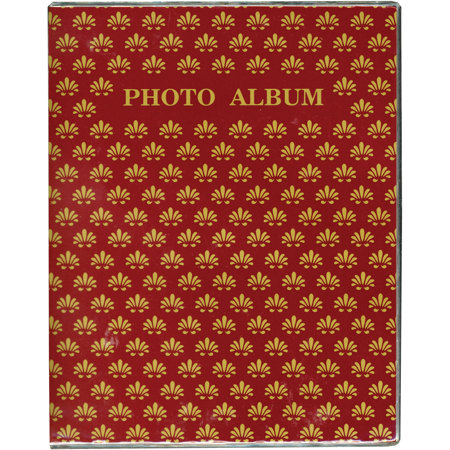 Pioneer Photo Album Flexible Cover Series Bound Photo Album, Holds 64 4x6" Photos, 2 Per Page, Burgundy