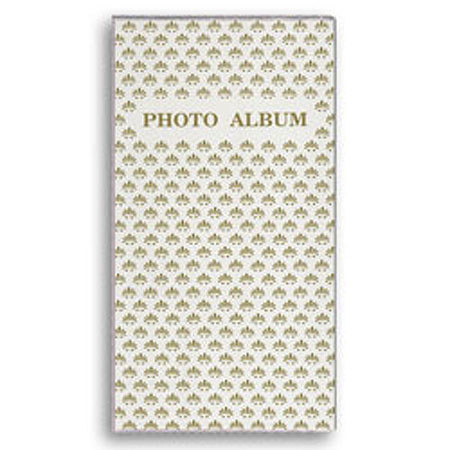 Pioneer Flexible Cover Bound Photo Album, Holds 96 4x6" Photos, White