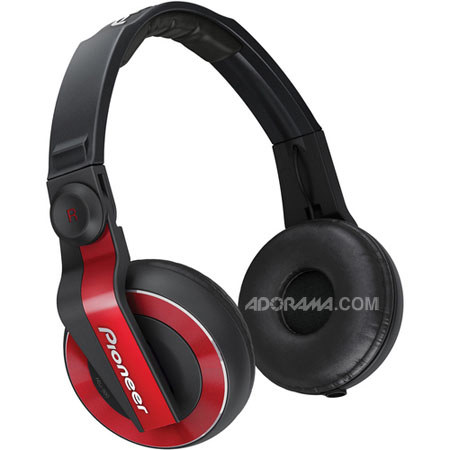 Pioneer HDJ-500-K Fully Enclosed Dynamic DJ Headphones