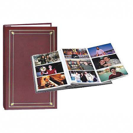 Pioneer Slim Line Post Bound Photo Album, Holds 204-4x6" Photos, Navy Blue