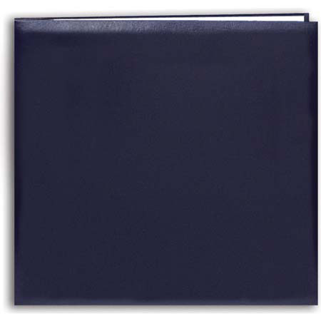 Pioneer Photo Album Memory Book, 12x12" E-Z Load Scrapbook with 10 Archival Pages & Inserts. Navy Blue Covers